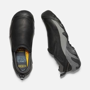 Keen Targhee II Soho Slip On Shoe In Black/Steel Grey In Men's Size 9